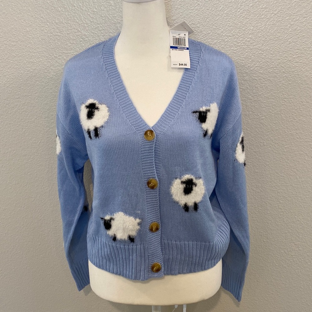 Ultra Flirt Button Down Cardigan - New Size M